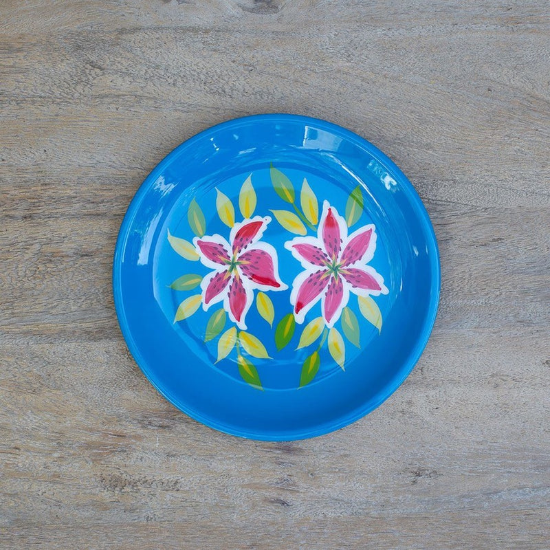 Plato Bloom Pintado a Mano
