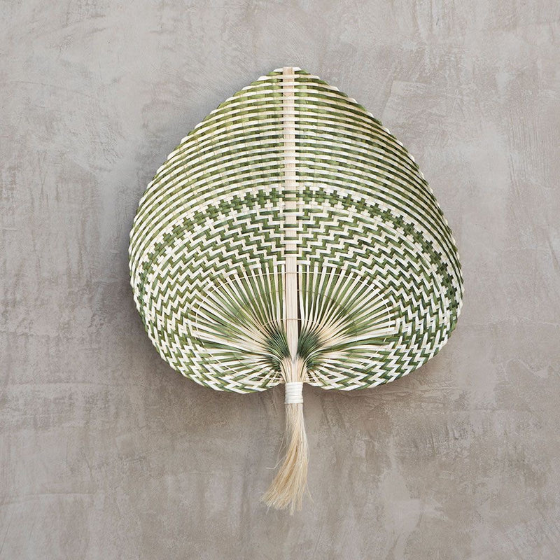 Bamboo Fan Verde