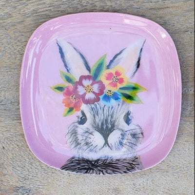 Mini Bandeja de Fierro Conejos y Pescados - Venta por Unidad