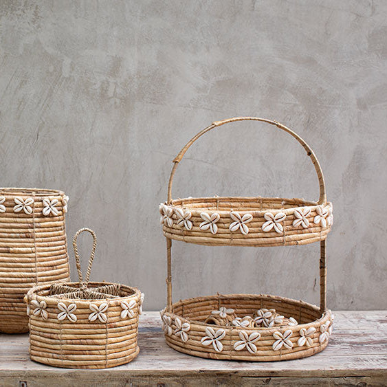 Canasto Dos Pisos Shell