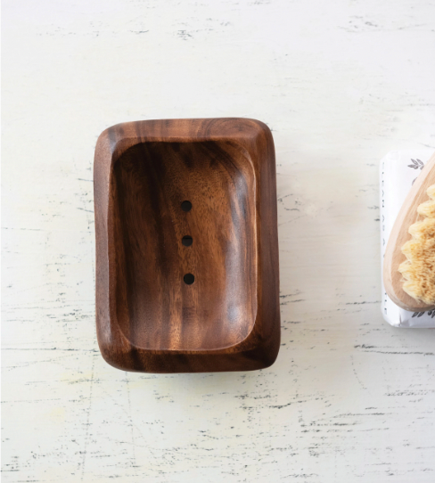 Jabonera de 100% Madera de Acacia