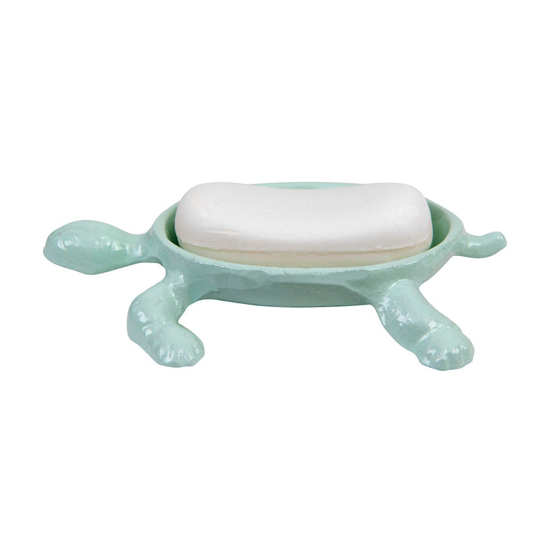 Jabonera de Fierro en Forma de Tortuga