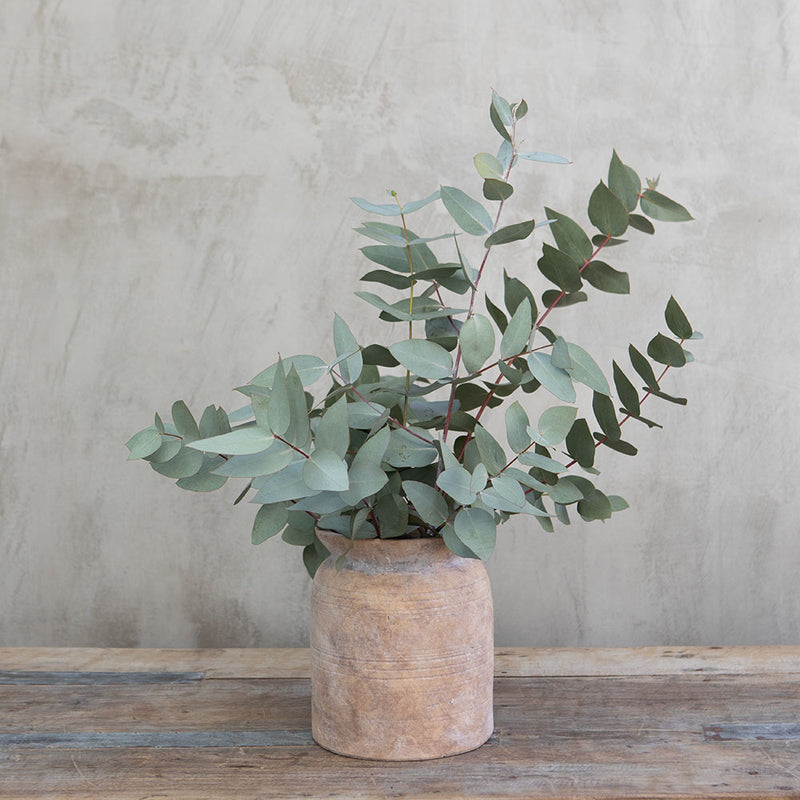 Jarrón Alba M – Decoración de Terracota Artesanal