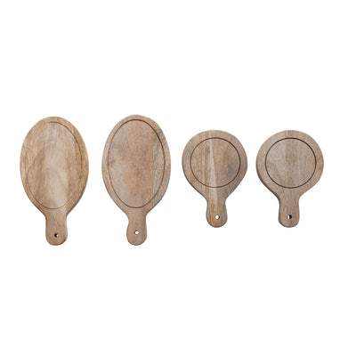 Set de 4 Tablas de Madera