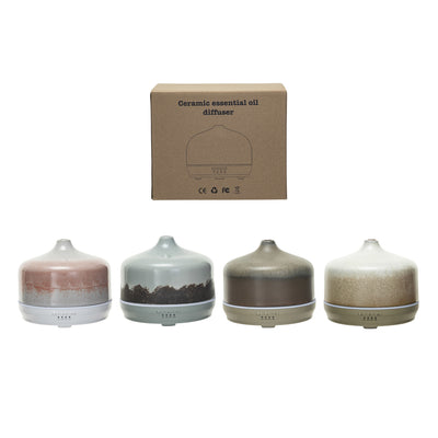 Difusor Electrico para Aceites Esenciales Ceramica Gres (unidad)