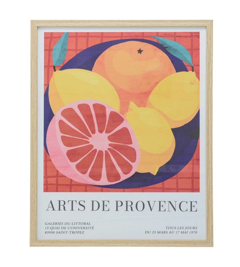 Cuadro Frutas Arts de Provence