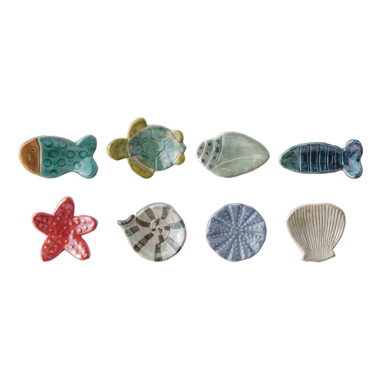 Mini Platos SEA LIFE Pintados a Mano -  8 Modelos - Venta por Unidad