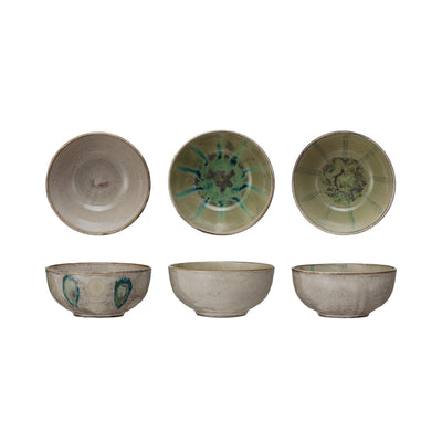 Bowl de Gres Pintado a Mano