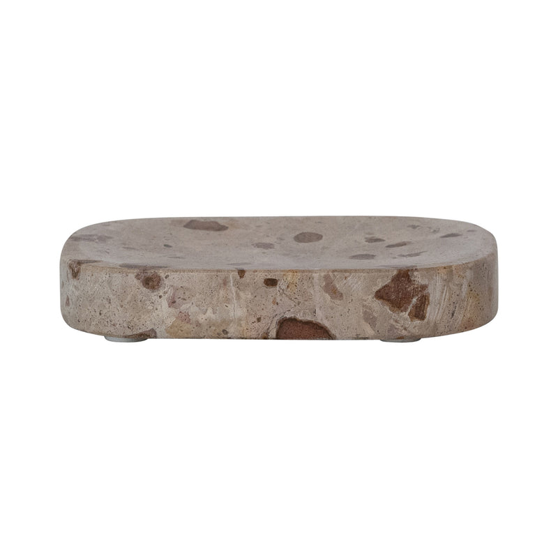 Jabonera de Mármol de Terrazo Artesanal