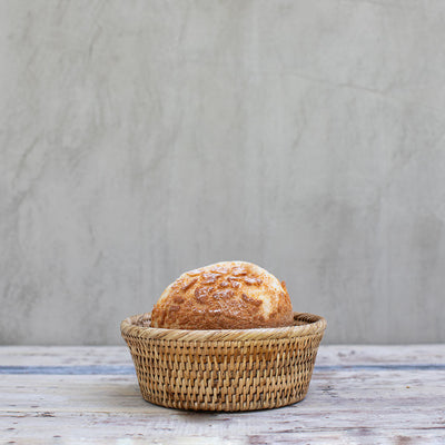 Canasto Redondo Ratán