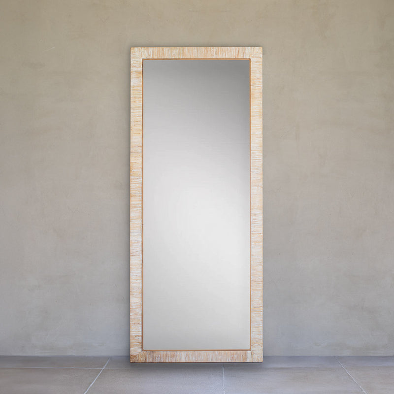 Espejo Ratan Rectangular 80 cm X 1.80 cm