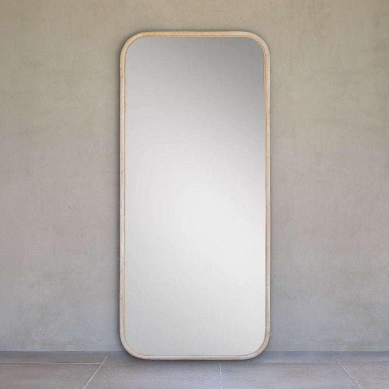 Espejo Maria Teñido Blanco