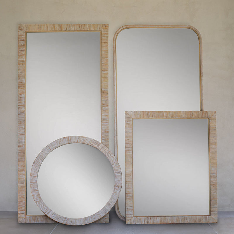 Espejo Ratan Rectangular 80 cm X 100 cm