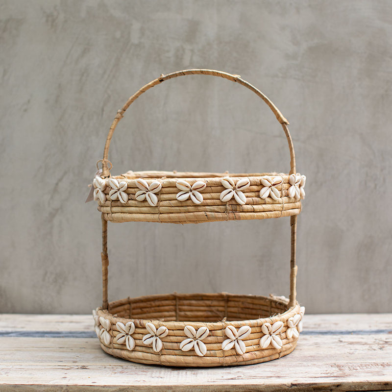 Canasto Dos Pisos Shell