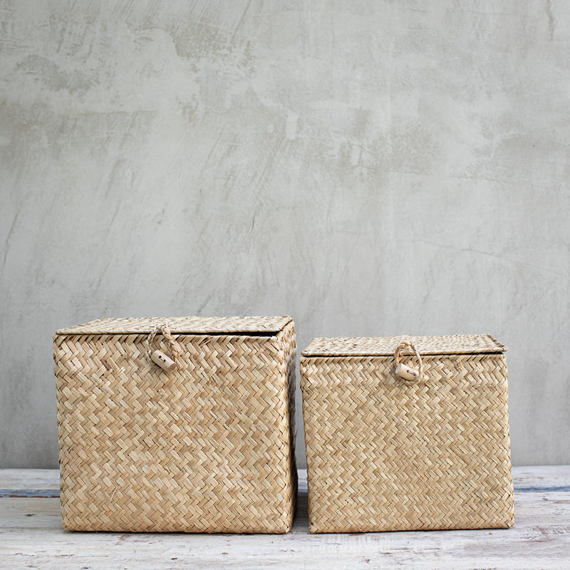 Caja Cuadrada Leaf 2 Medidas