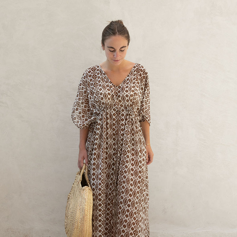 Vestido Amalfi Brown