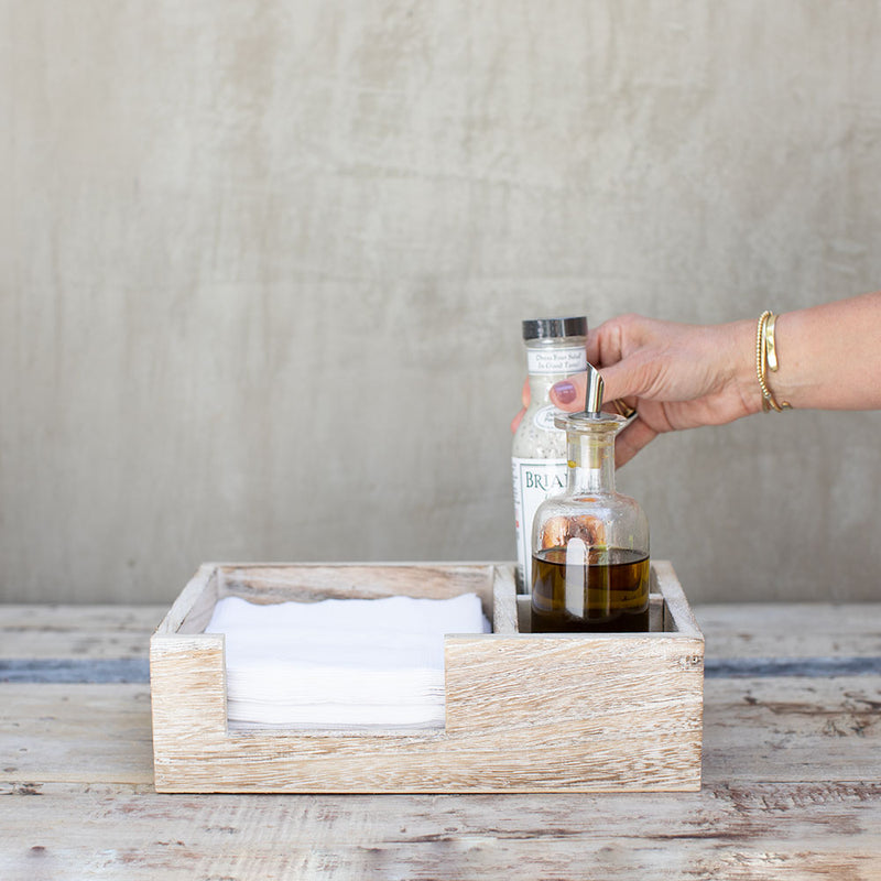 Caja Servilletas y Aliños