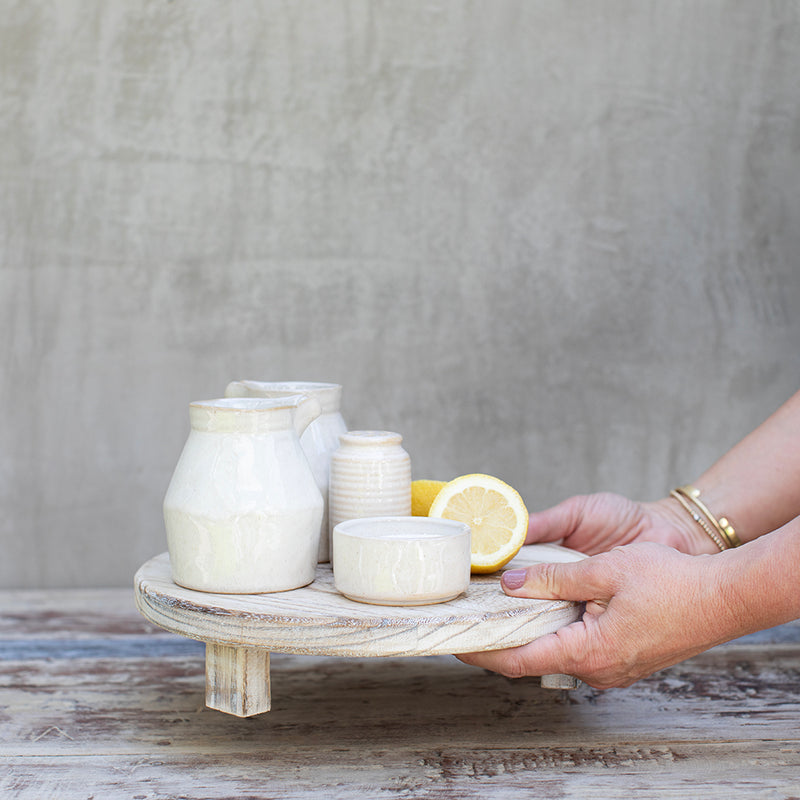 Tabla Redonda Elevada 27 cm Diam.